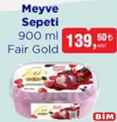 FAİR GOLD MEYVE SEPETİ DONDURMA 900 ML FAİR GOLD MEYVE SEPETİ DONDURMA 900 ML